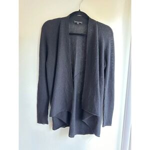 Eileen Fisher Open Front Wool Cardigan